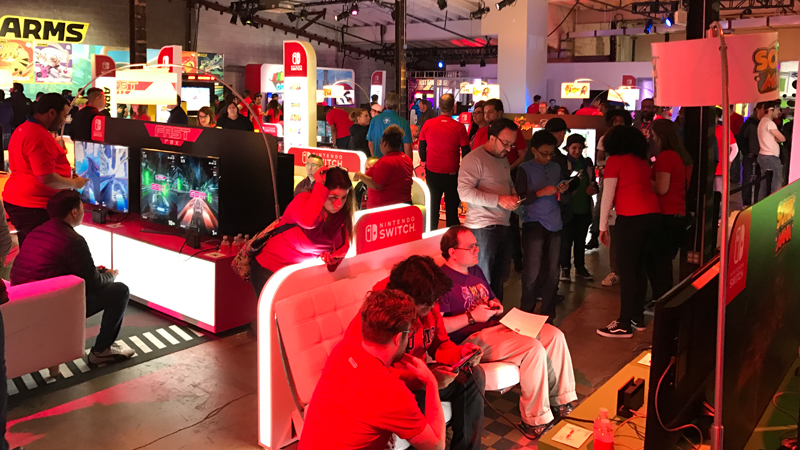 Illustration for article titled Hot Take: Nintendo Switch Event (Washington D.C.)